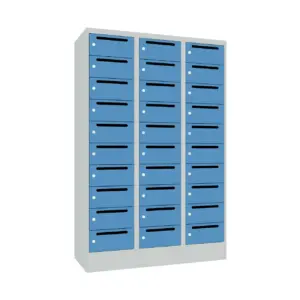 Postverteilerschrank auf Sockel